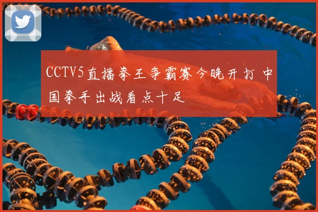 CCTV5直播拳王争霸赛今晚开打 中国拳手出战看点十足