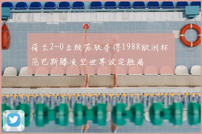 荷兰2-0击败苏联夺得1988欧洲杯 范巴斯滕凌空世界波定胜局